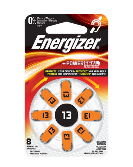 Picture of BATTERY (13) HEADPHONE 8PCS ENERGIZER