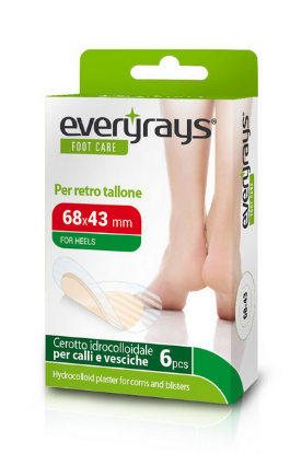 Picture of HYDROGEL PLASTERS CΟLC6843Ν 68X43MM 6PCS FOR CALUS AND ANKLES EVERYRAYS
