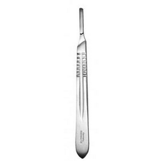 Scalpel Handle, Stainless-Steel, No. 4 with No. 22 Blade