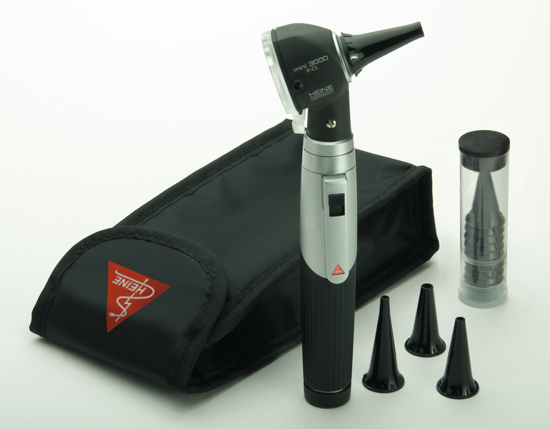 Picture of OTOSCOPE MINI 3000 WITH HANDLE HEINE