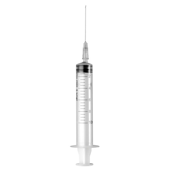 20ml Syringe Luer Lock Rays InJ/Light