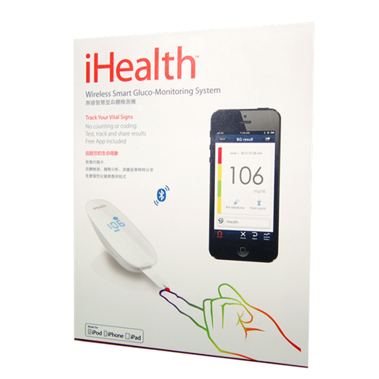 Picture of SMART GLUCOMETER iHEALTH GLUCO BG5 BLUETOOTH