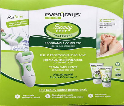 Picture of GIFT PACK KIT (1 ROLLOVE + 2 FOOTCREAMS) EVERYRAYS