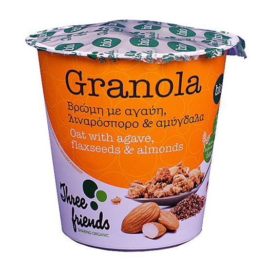 Picture of Granola Cuρ Βρώμη Με Αγαύη, Λιναρόσπορο & Αμύγδαλα