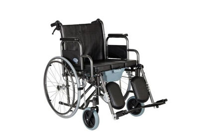 Picture of WHEELCHAIR WITH COMMODE NIKEL 0808367