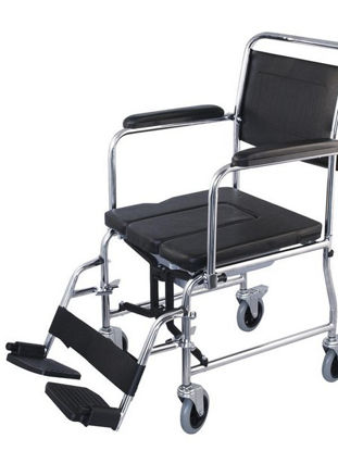 Picture of WHEELCHAIR SIMPLE 0808396 FOLDABLE WITH COMMODE