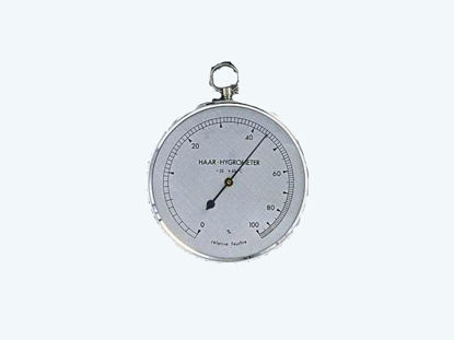 Picture of HYGROMETER SILVER 100mm REF 303700