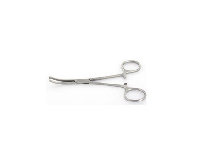 Picture of FORCEPS KOCHER CURVED 1X2 14CM