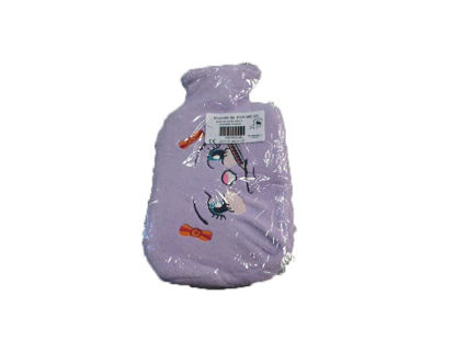 Picture of HOT WATER BOTTLE LΑΤΕΧ FRΕΕ, WITH COVER COLORED WITH BABY ART