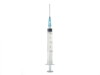 Picture of SYRINGE ICOPLUS  2,5CC WITH NEEDLE 23G 0,6X25 NOVICO