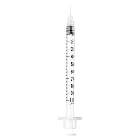 Picture of SYRINGE INSU/LIGHT 1CC WITH NEEDLE 27G RAYS