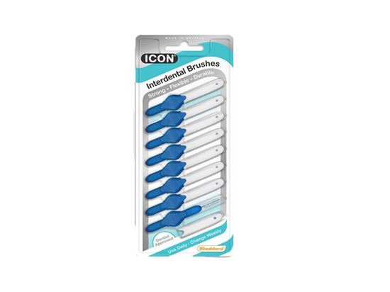 Picture of STODDARD INTERDENTAL BRUSHES Original - Size 3 - 0.6mm - Blue (8)