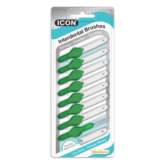 Picture of STODDARD INTERDENTAL BRUSHES Original - Size 5 - 0.8mm - Green (8)