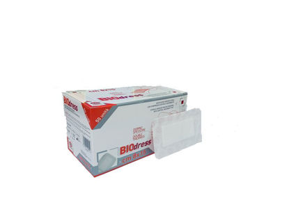 Picture of STERILE ADHESIVE WOUND DRESSING 8X15CM BIODRESS NON WOVEN RAYS