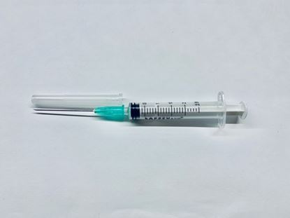 Picture of SYRINGE  2,5 CC WITH NEEDLE 21G X1 1/2 SAFETY