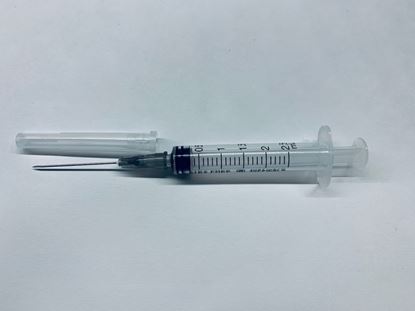 Picture of SYRINGE INJ.LIGHT 2,5CC WITH NEEDLE 22G RAYS