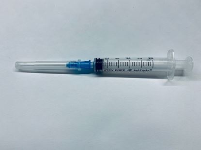Picture of SYRINGE INJ.LIGHT 2,5CC WITH NEEDLE 23G RAYS