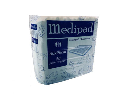 Picture of MEDIPAD UNDERPADS 60x90 20pcs
