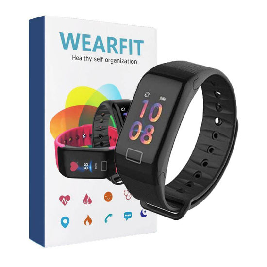 SMARTWATCH WEARFIT SMART BRACELET SEGNAPASSI HEART RATE ANDROID IOS  BLUETOOTH | eBay