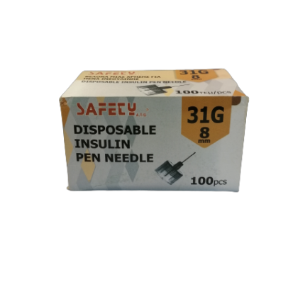 Picture of Βελόνα για πένα Ινσουλίνης 8 mm x 31G SAFETY A.T./G